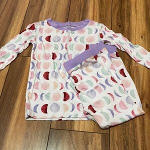 3T Little Sleepies Moon Two Piece Set